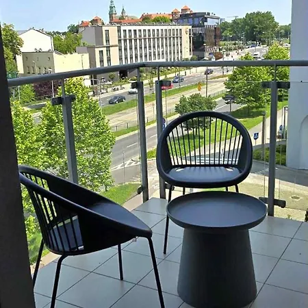Apartamento Z Widokiem Na Wawel W Centrum Miasta Cracóvia