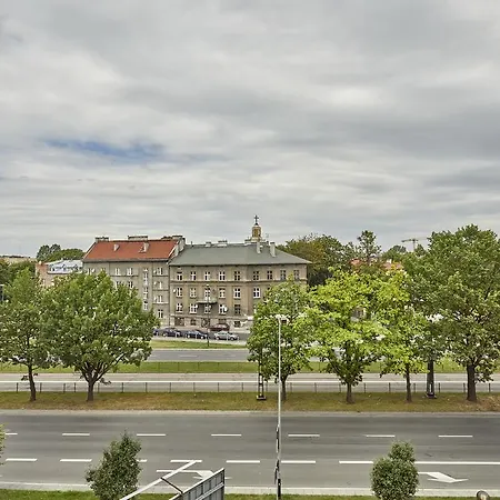 Z Widokiem Na Wawel W Centrum Miasta 克拉科夫
